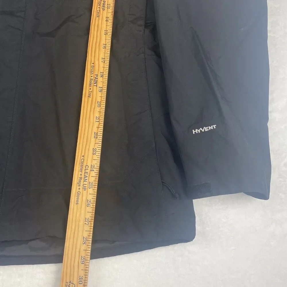 The North Face Hyvent 3-in-1 Jacket Mens Large Black Waterproof Hooded Outdoors